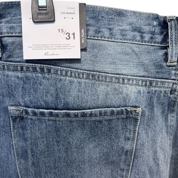 Kancan Ultra High Rise Distressed Bootcut Jeans NWT - Picture 12 of 12